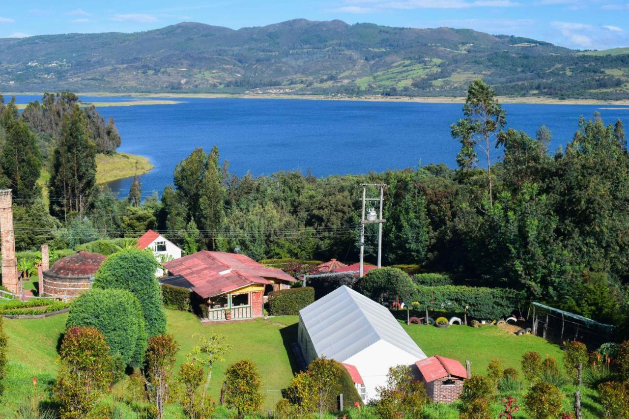 Villa Santa Helena Guatavita Bagian luar foto